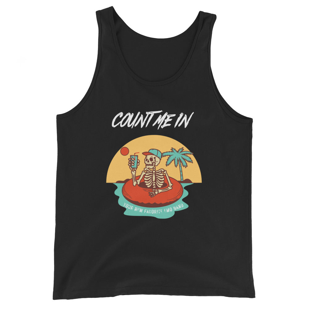 Count Me In for the beach - Tank